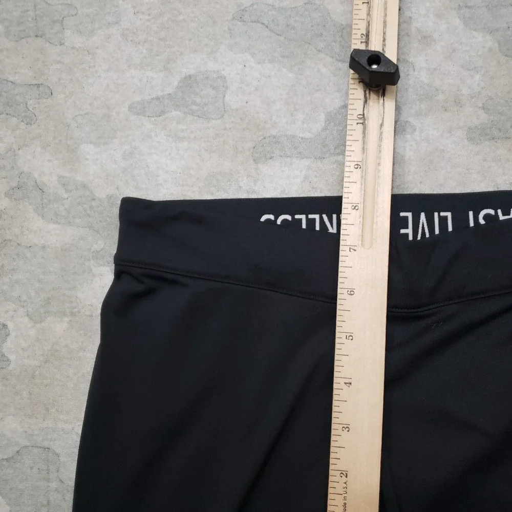 Nike Leggings Womens Small Black Capri Dri-Fit Pull‎ On